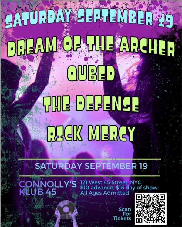 Dream of the Archer/QUBED/The Defense/Rick Mercy: 